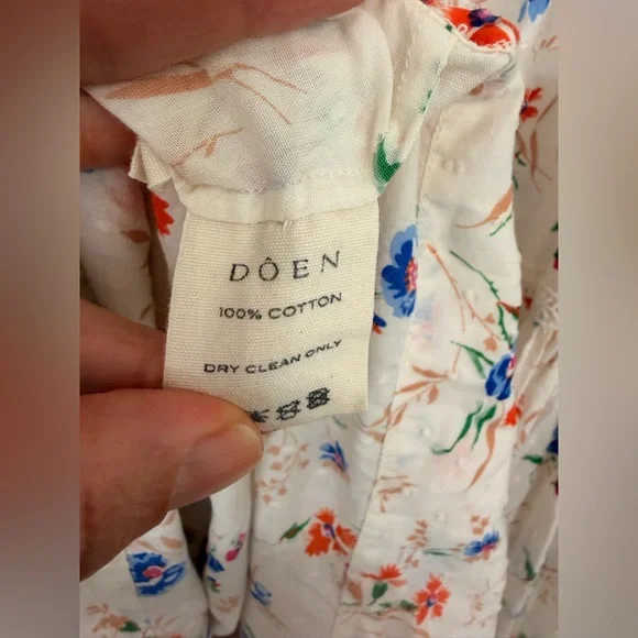 Doen Fiore Maxi Dress Octavia Floral Print Size Medium - Picture 10 of 12